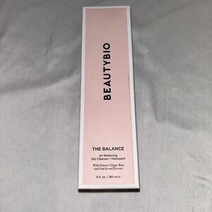 BeautyBio The Balance pH Balancing Gel Cleanser 6fl.oz/180ml New‎ SEALED!